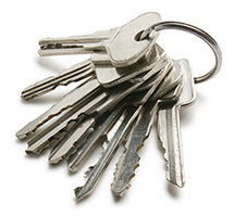 image of house keys