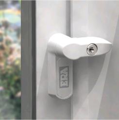 A sash jammer on the door Sash Jammer