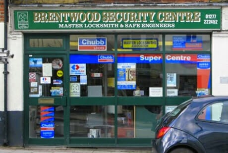 Visit our Locksmith Shop on Junction Road in Brentwood Brentwood Security Centre - Locksmith Shop