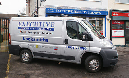 Executive Security Oxford Locksmith Shop and Van image