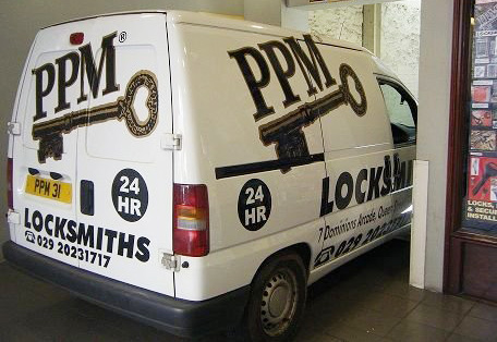 Need a 24 Hour Emergency Locksmith in Cardiff? PPM Locksmiths in Cardiff Van