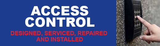 Access Control systems installed,serviced and repaired in Wakefield Calder Security - Access Control Banner