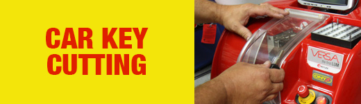 Car Keys can be cut and duplicated Car Key Cutting Banner