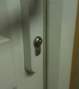 Correct cylinder Correctly fitted cylinder
