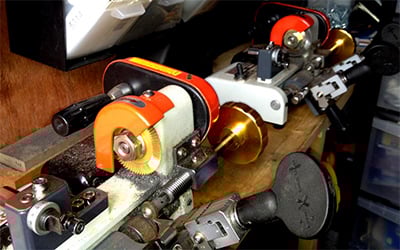 Hazlewood Locksmiths do Key Cutting Key Cutting Machine