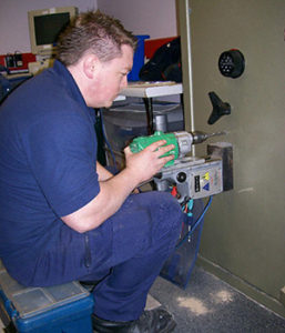 Opening a safe image