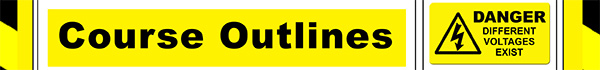 Find out what you can learn on the Electrical Safety course Course outlines image for electrical safety course
