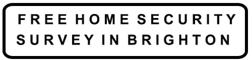 AW Master Locksmiths offer Free Security Surveys in Brighton Free Home Security Survey in Brighton Banner image