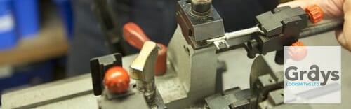 Key Cutting in our Nottingham Store Key Cutting banner for Grays Locksmiths in Nottingham
