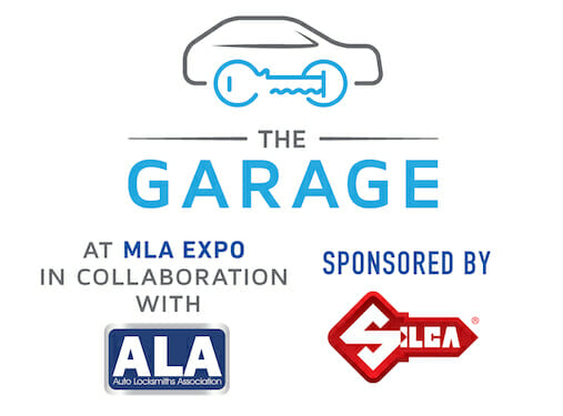 Specialist Auto Locksmith Area at MLA Expo 2017 The Garage - Auto Locksmith Exhibition image