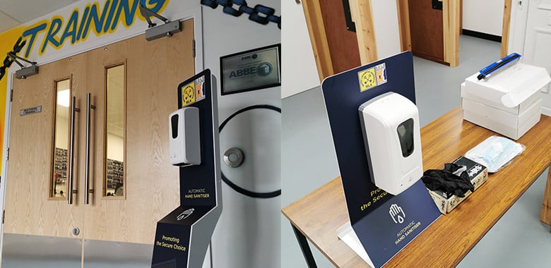Locksmith Training Workshop - Hand Automatic Hand Sanitizers