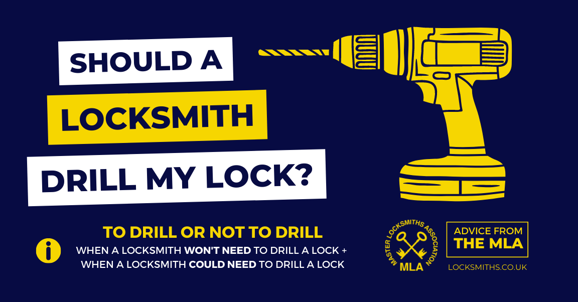 Should a Locksmith Drill My Lock? (To Drill or Not to Drill a Lock)