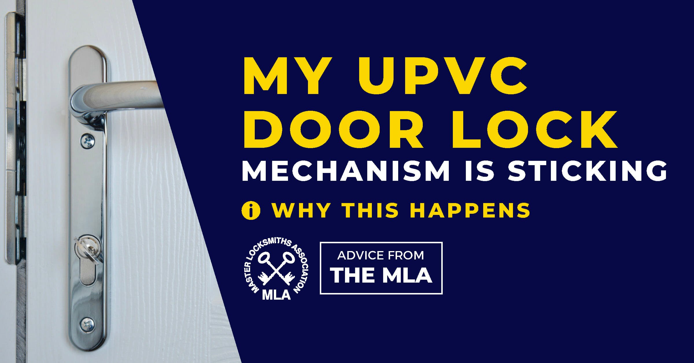 uPVC Door Lock Mechanism Sticking - Why This Happens